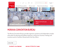 Tablet Screenshot of moraviaconvention.com